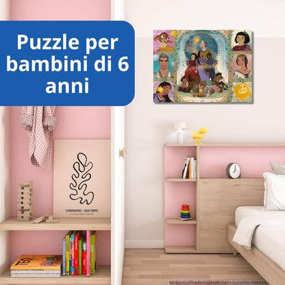 Ravensburger - Puzzle Wish 100 Pezzi XXL, Età Raccomandata 6+ Anni