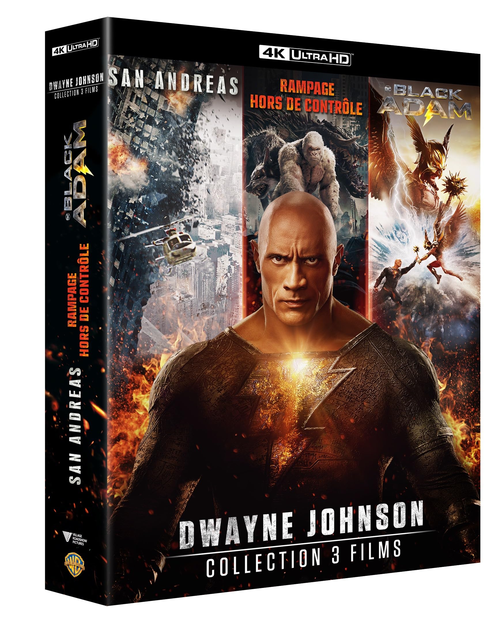 DWAYNE JOHNSON (3PK) 4K UltraHD (NL Versie