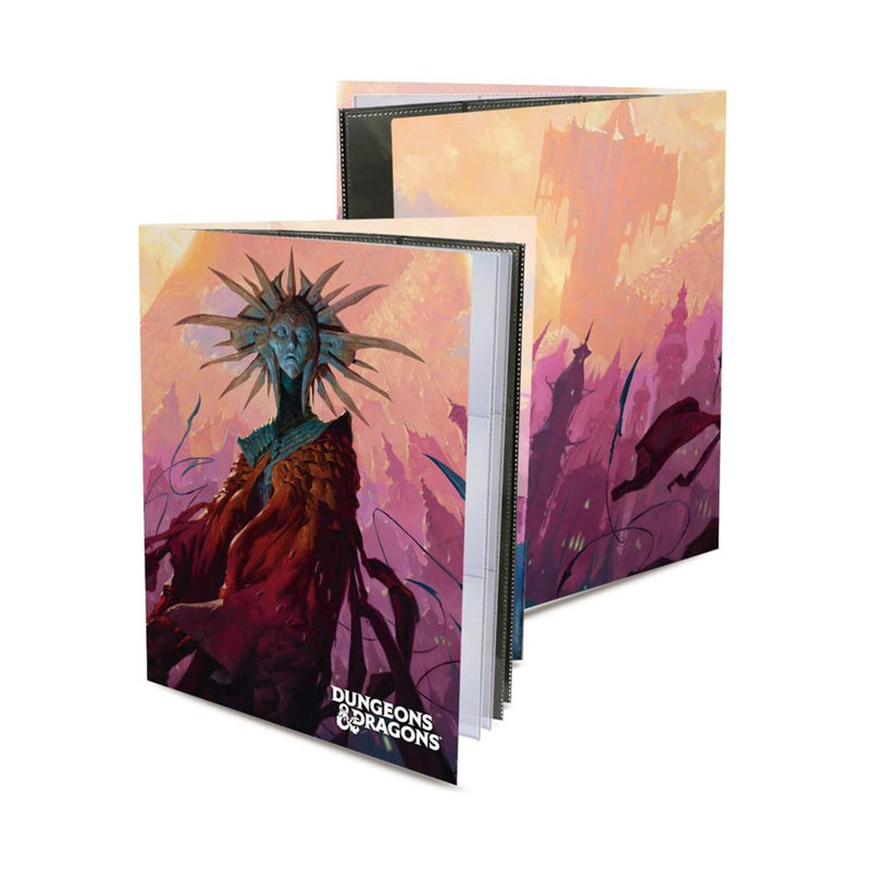 Ultra PRO - D&D Character Folio: Planescape Adventures In the Multiverse,Sigil and the Outlands,Store Sheets & Spell Cards,Organize Adventure,Two 9-Pocket Pages for Cards,10 Single Pocket Pages