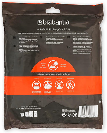 Brabantia - 40 PerfectFit Bags 5L B