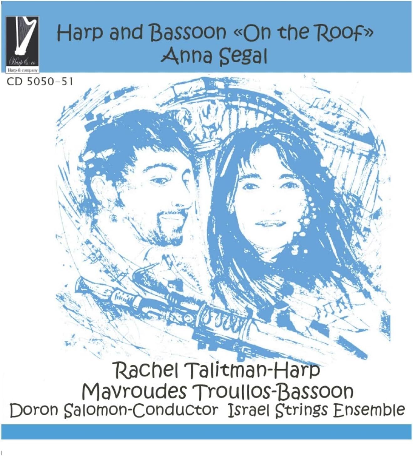 Anna Segal: Harp and Bassoon 'On the Roof'