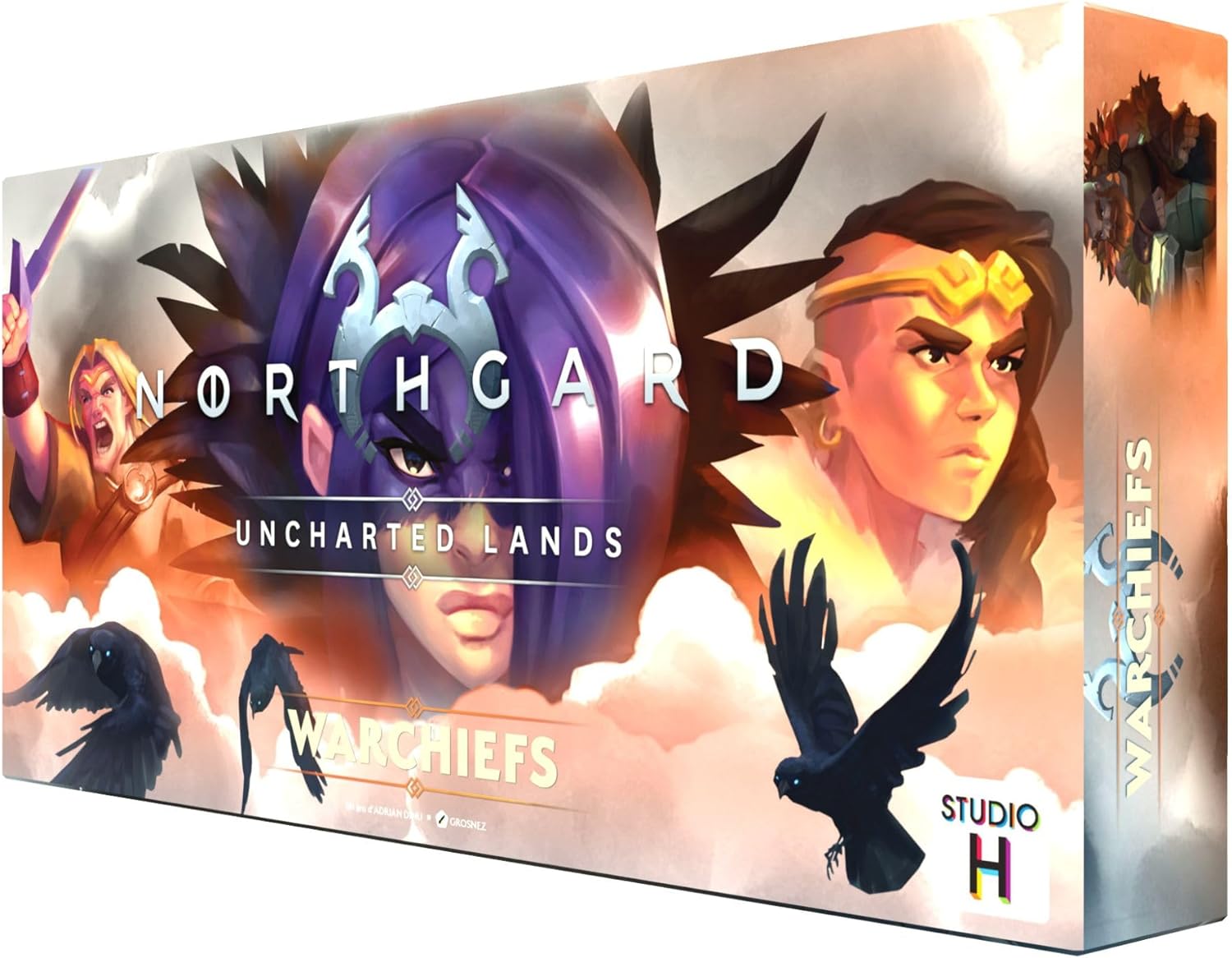 Northgard: Warchiefs Expansion | Strategy Game for Teens and Adults | Ages 14+ | 2 to 5 Players | 60 Minutes