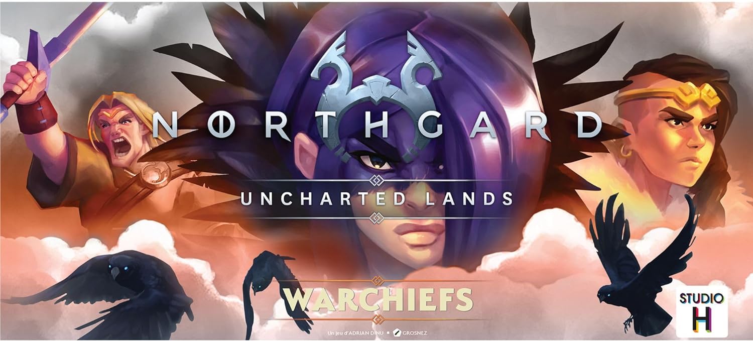 Northgard: Warchiefs Expansion | Strategy Game for Teens and Adults | Ages 14+ | 2 to 5 Players | 60 Minutes