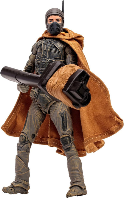 McFarlane Toys Dune: Part Two Stilgar & Shishakli 7-Inch Action Figures 2-Pack Gold Label - Incredibly Detailed Fremen Leaders with Ultra Articulation, Cannons, and Collectible Art Cards