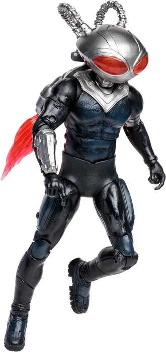 McFarlane Toys DC Multiverse Black Manta 7-Inch Action Figure - Incredibly Detailed Archenemy with Ultra Articulation, Jet Pack, Flames, and Collectible Art Card