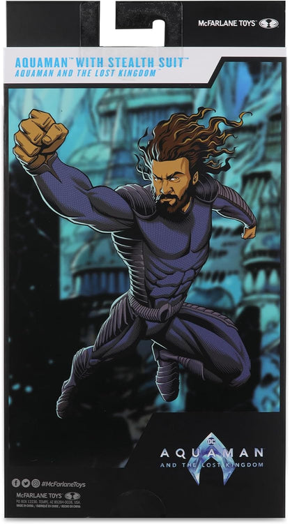 McFarlane Toys - DC Multiverse Aquaman with Stealth Suit (Aquaman and The Lost Kingdom) 7" Action Figure