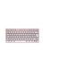 CHERRY KW 7100 MINI BT, Kompakte Multi-Device-Tastatur mit 3 Bluetooth-Kanälen, Deutsches Layout (QWERTZ), Flaches Design, inkl. Transporttasche, Cherry Blossom Deutsches Layout - QWERTZ Cherry Blossom