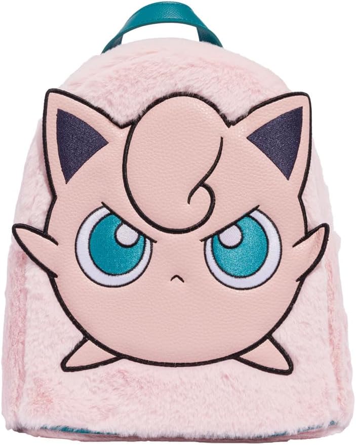 Difuzed Unisex's Pokemon Mini Jigglypuff Backpack, Black, One Size