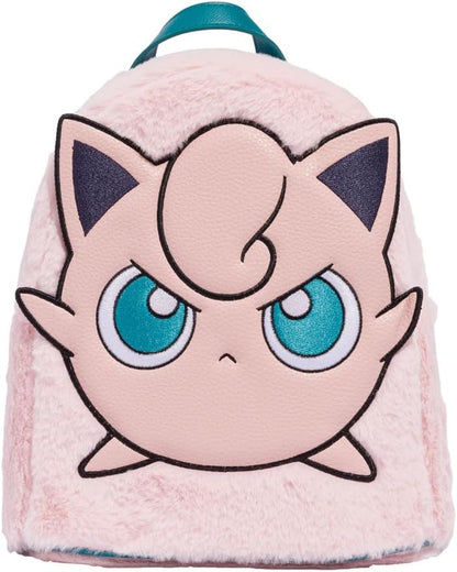 Difuzed Unisex's Pokemon Mini Jigglypuff Backpack, Black, One Size