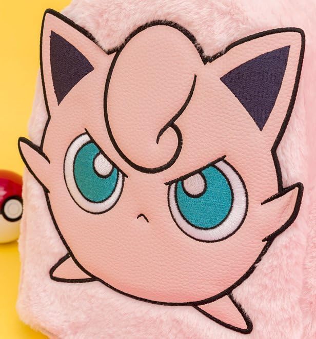 Difuzed Unisex's Pokemon Mini Jigglypuff Backpack, Black, One Size