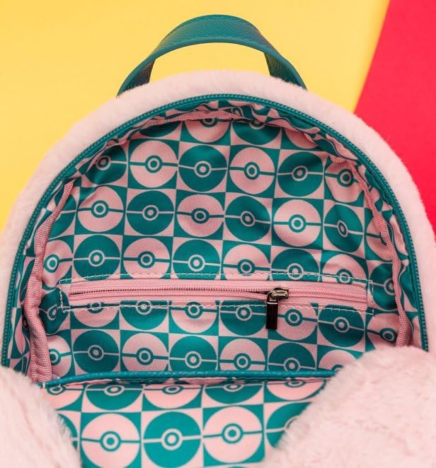 Difuzed Unisex's Pokemon Mini Jigglypuff Backpack, Black, One Size