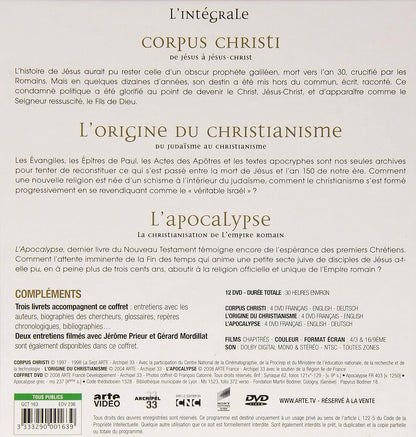 Coffret corpus christi / les origines du christianisme / l'apocalypse