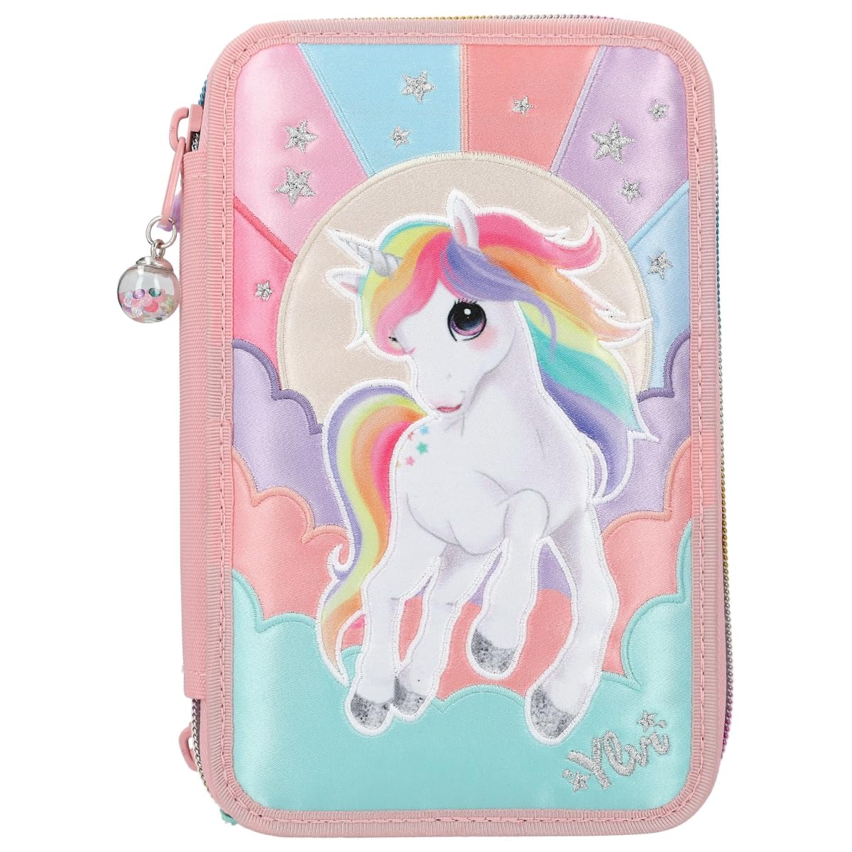 Ylvi - Triple Pencil Case Rainbow ( 0412616 )