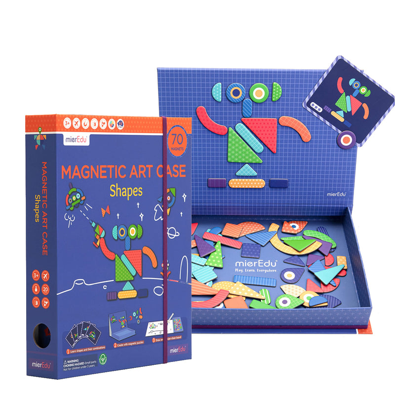 mierEdu - Magnetic Art Case - Shapes - (ME152