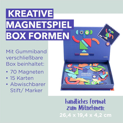 mierEdu - Magnetic Art Case - Shapes - (ME152