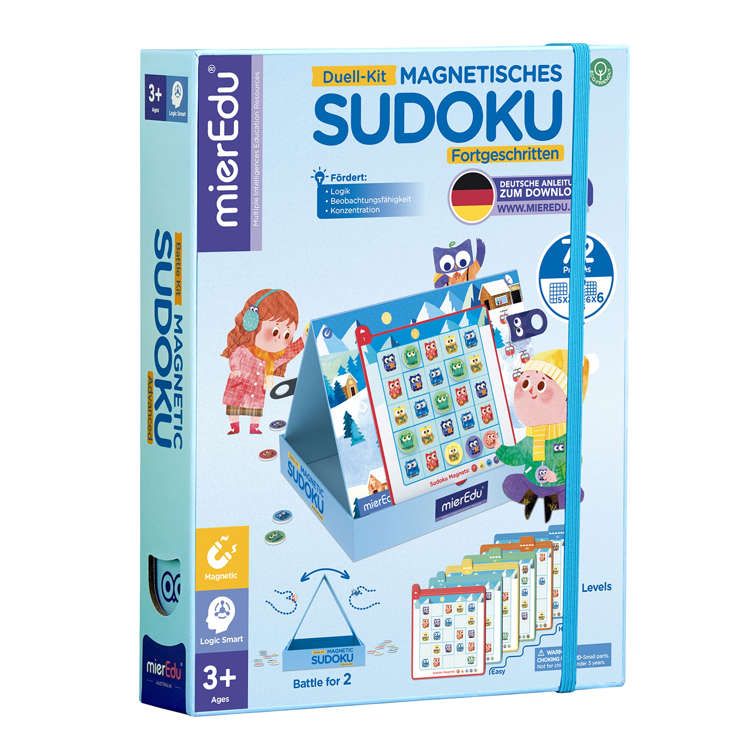 mierEdu - Game - Magnetic Sudoku Battle Kit (advanced) - (ME333