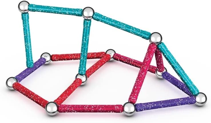 GEOMAG Glitter Panels Recycled, 536, White