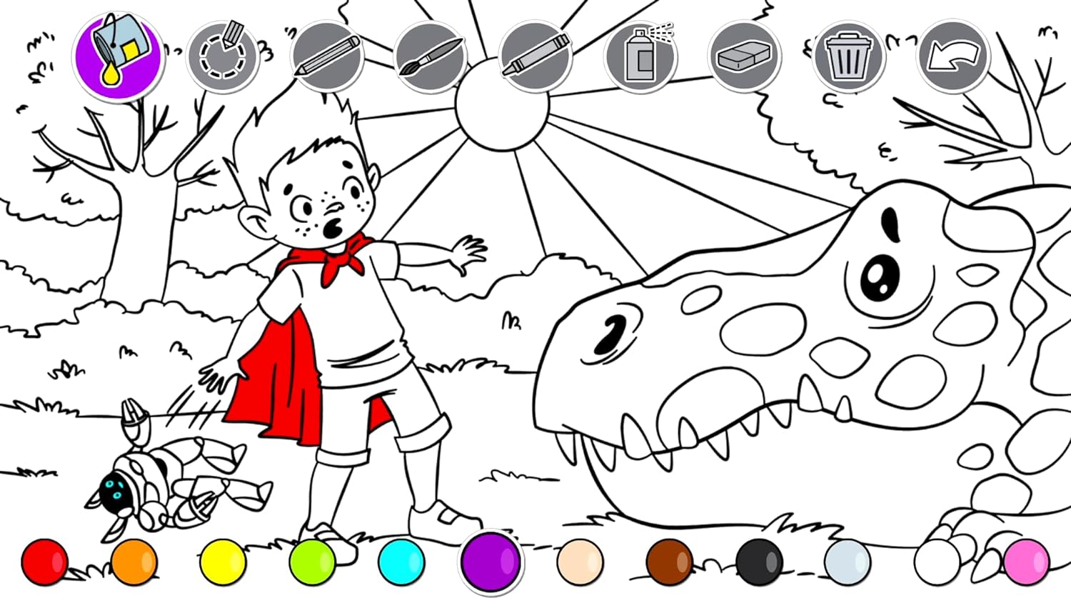 Comic Coloring Book Complete Edition – Nintendo Switch