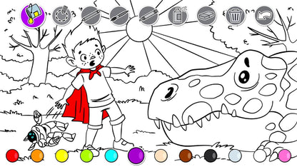 Comic Coloring Book Complete Edition – Nintendo Switch