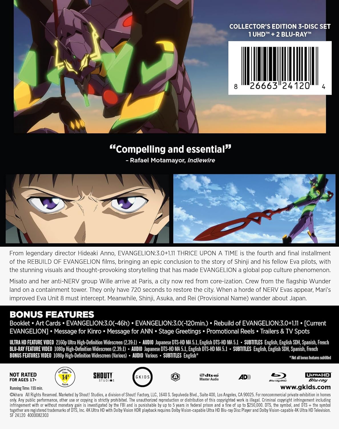 Evangelion:3.0 & 1.11 Thrice Once Upon A Time