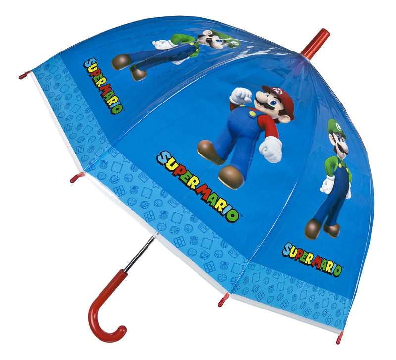 Undercover 66000000030 - Super Mario Umbrella - Super Mario Umbrella from, Length 66 cm, Diameter 69 cm