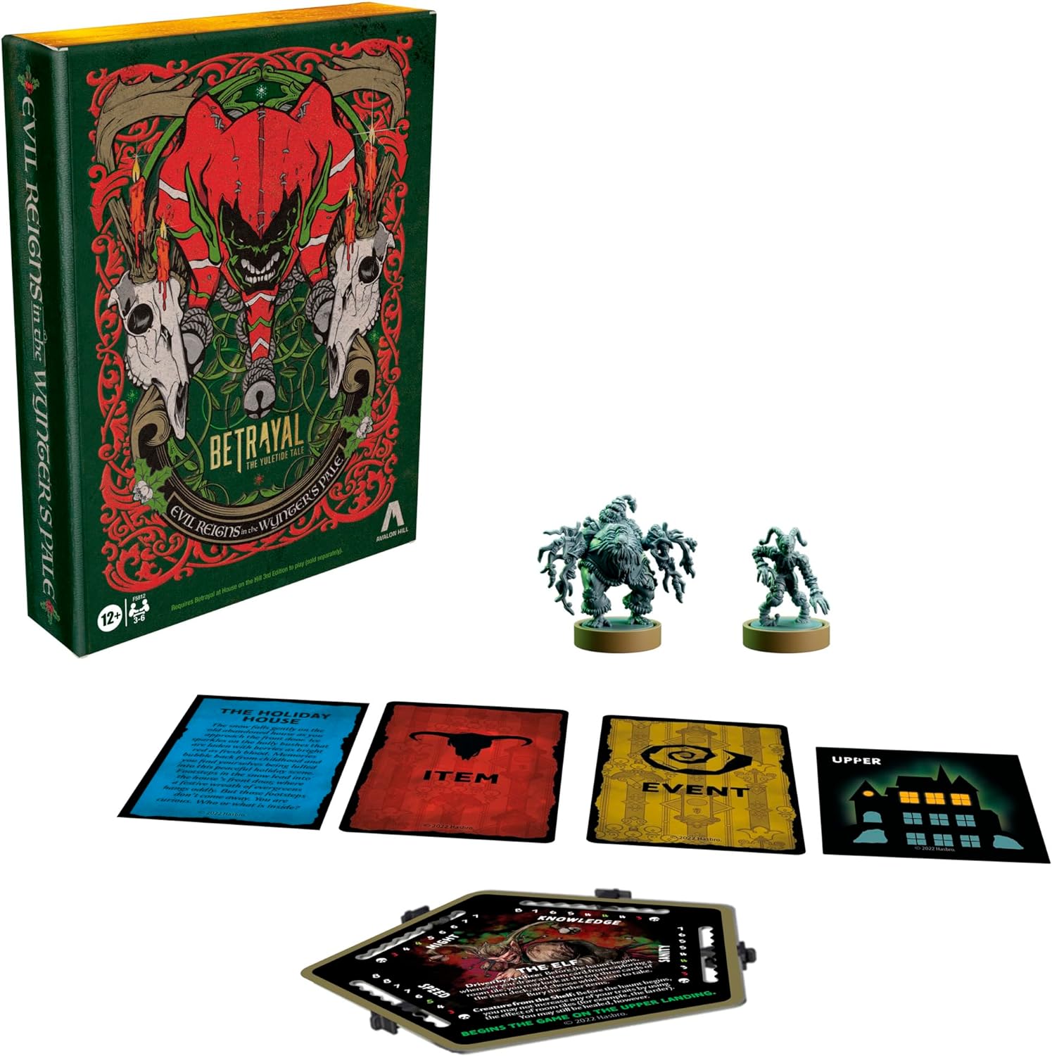 Hasbro Gaming Betrayal Evil Reigns in The Wynter's Pale The Yuletide Tale Expansion | Ages 12+ | Requires Betrayal at HOTH 3rd Edition to Play