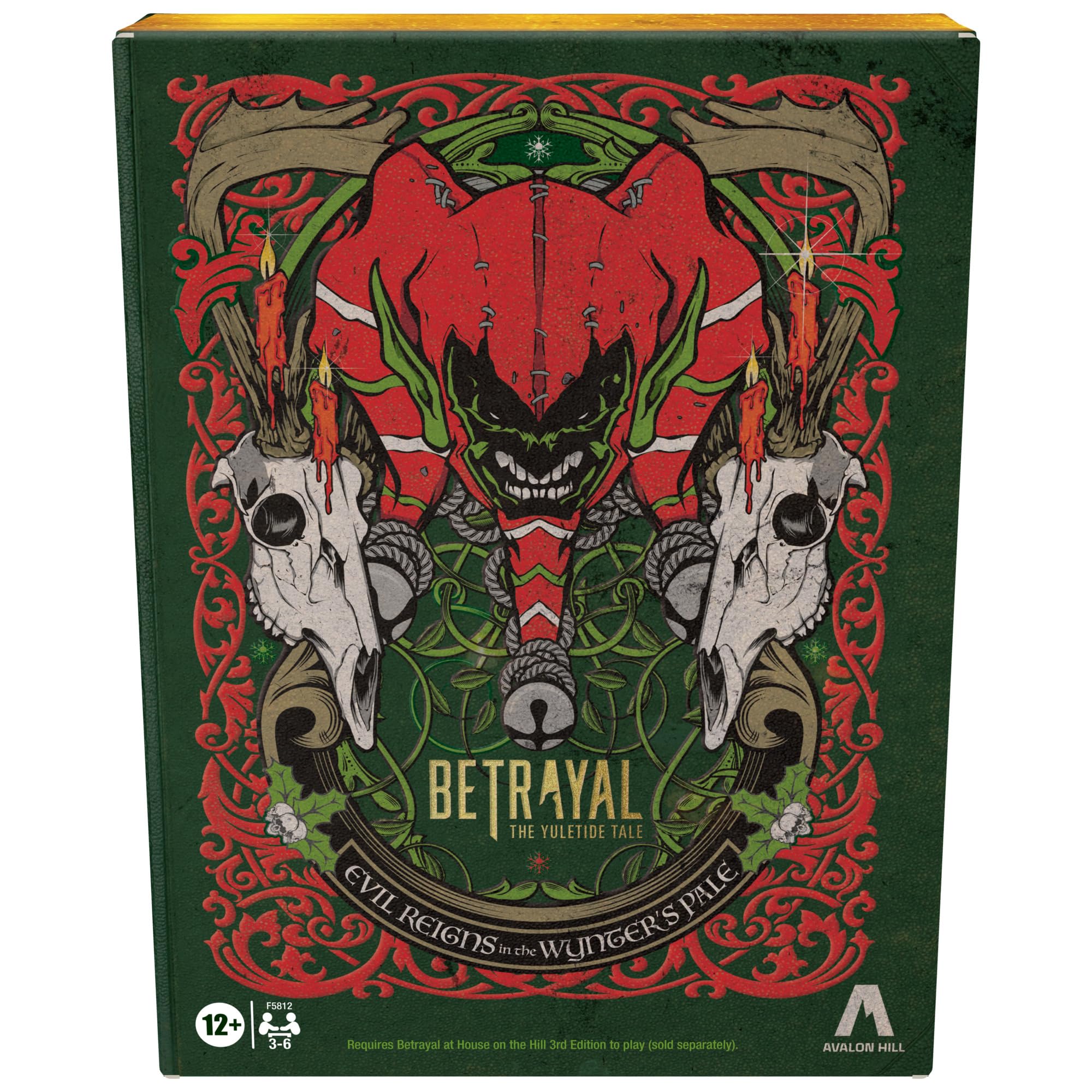 Hasbro Gaming Betrayal Evil Reigns in The Wynter's Pale The Yuletide Tale Expansion | Ages 12+ | Requires Betrayal at HOTH 3rd Edition to Play