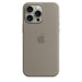 Apple - Back Cover For Mobile Phone - Magsafe Compatibility - Silicone - Clay - For Iphone 15 Pro Max