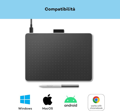 Tabletas Gráficas y Pens One Pen Wacom CTC6110WLW2B