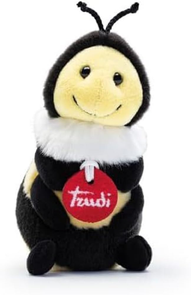 Trudi Trudino Ape - Parco Adamello Brenta Ape Peluche piccolo regalo San Valentino | 11x15x11cm taglia XS | Trudini Classic | modello 52230
