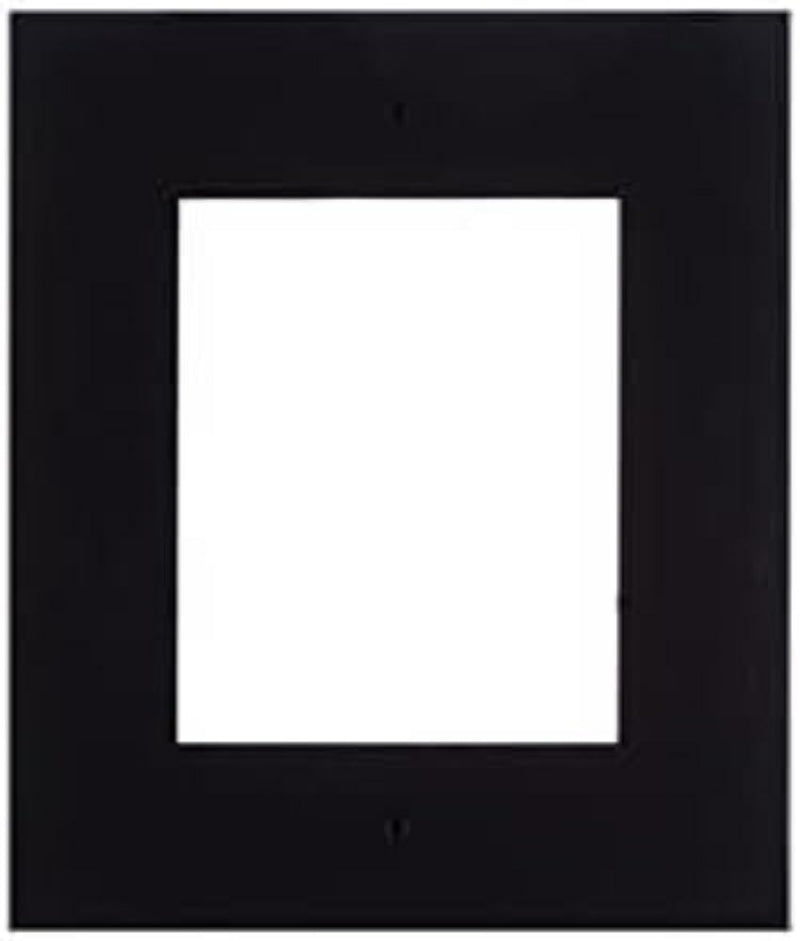 Ver Frame For Flush Ins 1 Mod Black