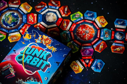 Renegade Game Studios | Junk Orbit | Board Game | Ages 10+ | 1-5 Players | 30-40 Minutes Playing Time