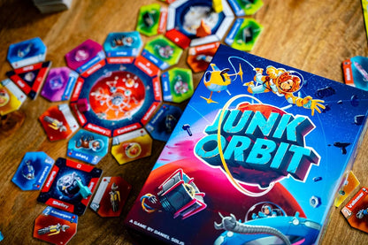 Renegade Game Studios | Junk Orbit | Board Game | Ages 10+ | 1-5 Players | 30-40 Minutes Playing Time