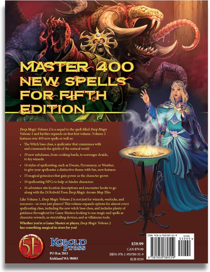 Kobold Press Deep Magic Volume 2 Roleplay