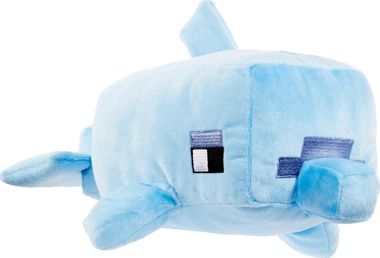 Minecraft Plush Character - Blue Dolphin ~ Soft, Cuddly Squishy ~ Approx. 11" Long ~ Ages 3 and Up