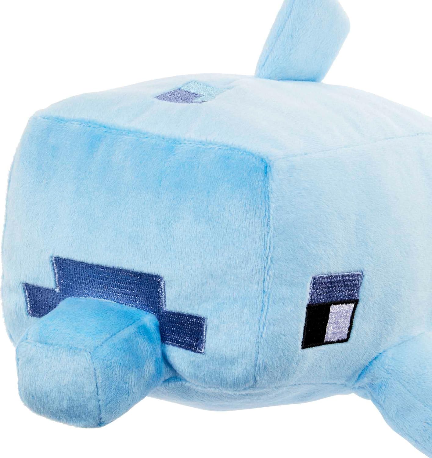 Minecraft Plush Character - Blue Dolphin ~ Soft, Cuddly Squishy ~ Approx. 11" Long ~ Ages 3 and Up