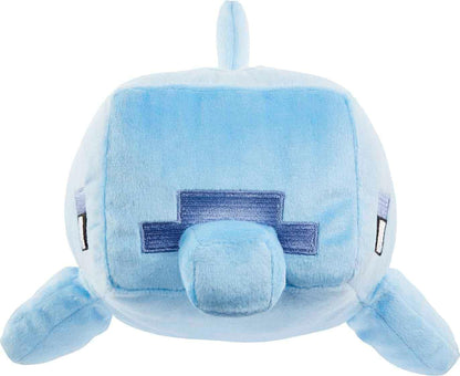 Minecraft Plush Character - Blue Dolphin ~ Soft, Cuddly Squishy ~ Approx. 11" Long ~ Ages 3 and Up