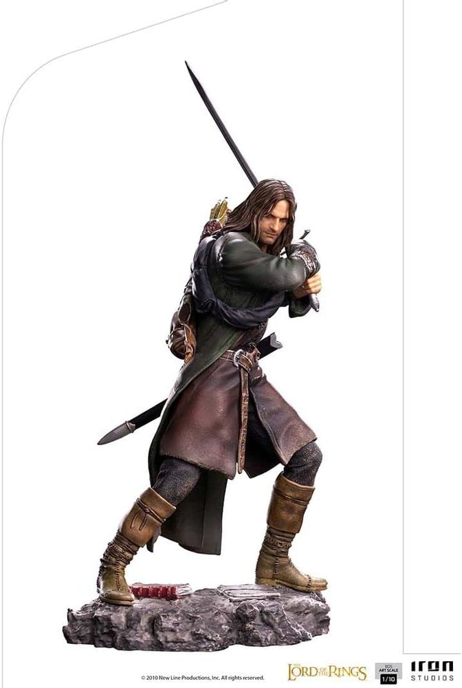 Iron Studios 1:10 Aragorn - El Señor de los Anillos - Arte BDS, Multicolor