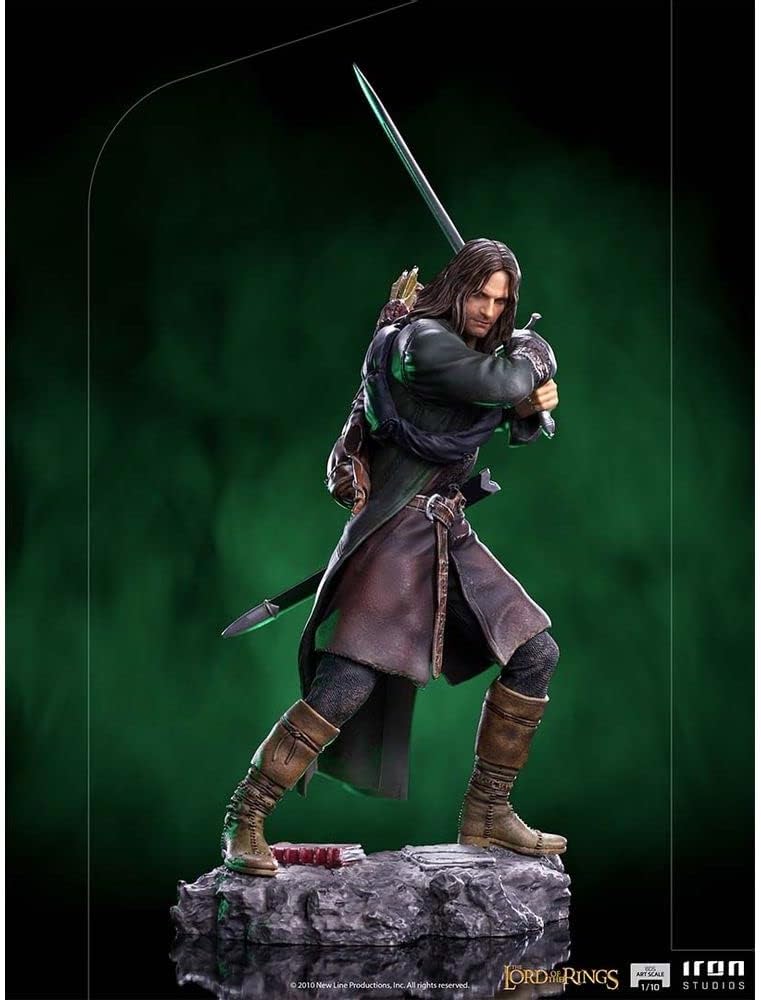 Iron Studios 1:10 Aragorn - El Señor de los Anillos - Arte BDS, Multicolor