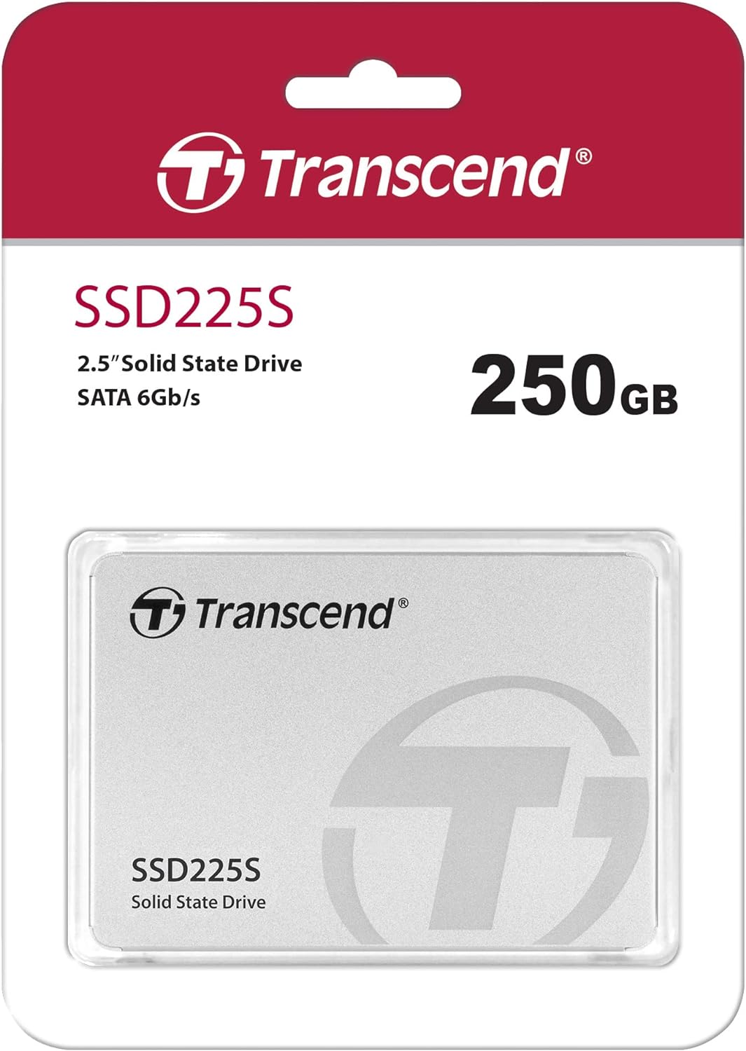 Transcend SSD225S 2.5 inch 250 GB Serial ATA III 3D NAND