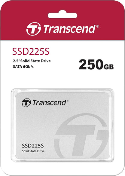 Transcend SSD225S 2.5 inch 250 GB Serial ATA III 3D NAND