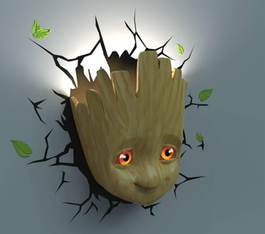 Marvel - Lampe Decorative 3D - Baby Groot