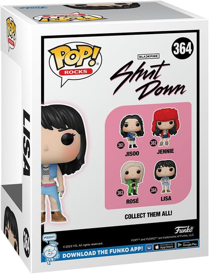 Funko POP! Rocks: BLACKPINK - Lisa - Blackpink - Collectable Vinyl Figure - Gift Idea - Official Merchandise - Toys for Kids & Adults - Music Fans - Model Figure for Collectors and Display