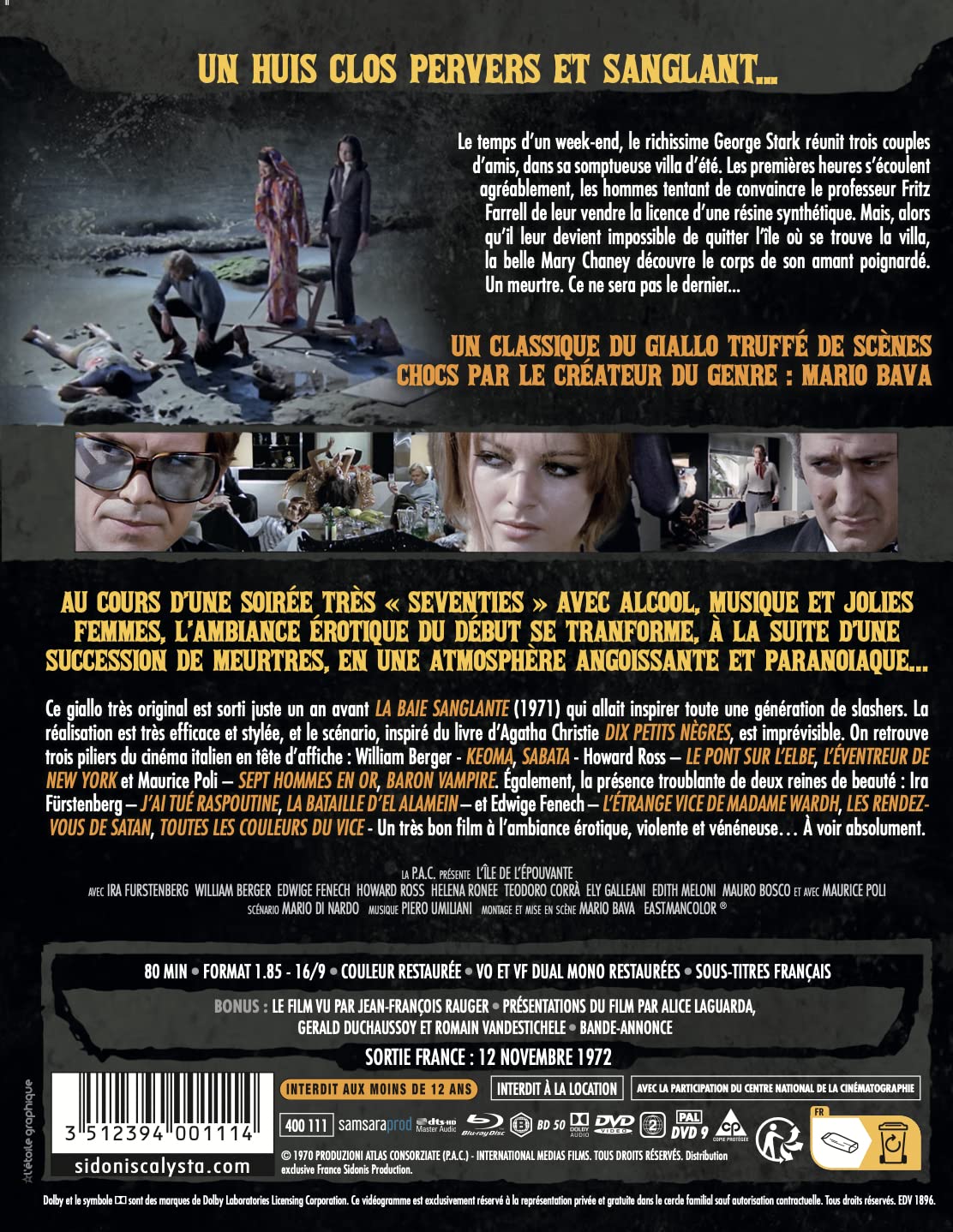 L Ile De L Epouvante/Blu-Ray+Dvd