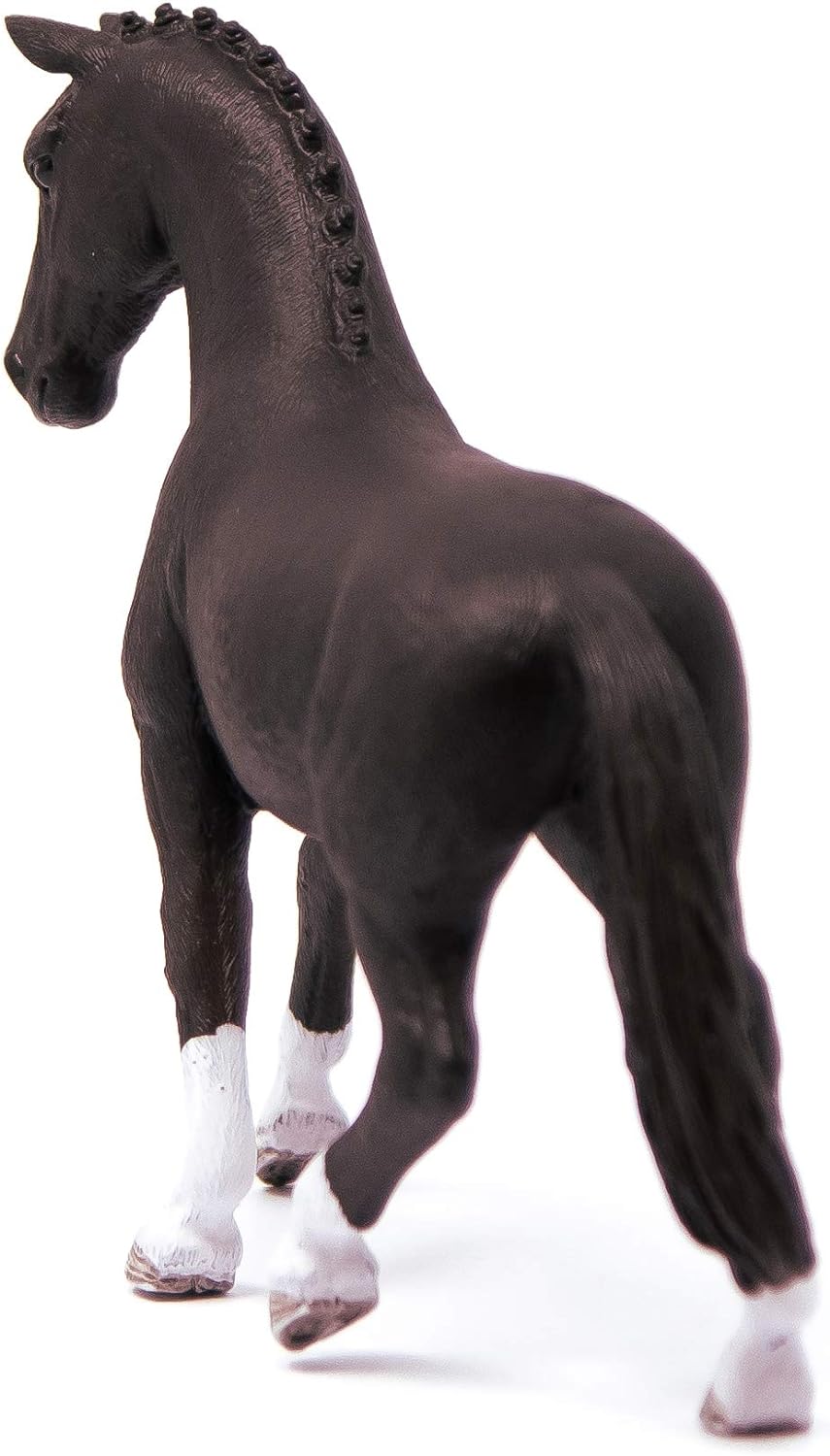 schleich 13927 Hannoverian Mare, Black, From 5 Years Horse Club - Figurine, 14 X 3 X 11 cm