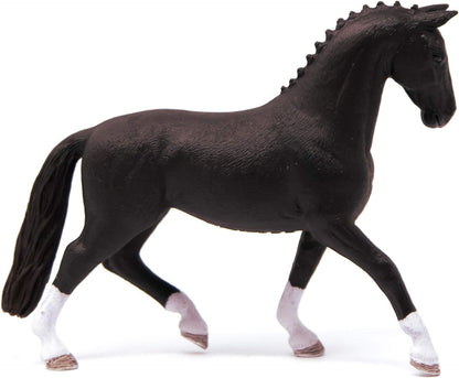 schleich 13927 Hannoverian Mare, Black, From 5 Years Horse Club - Figurine, 14 X 3 X 11 cm