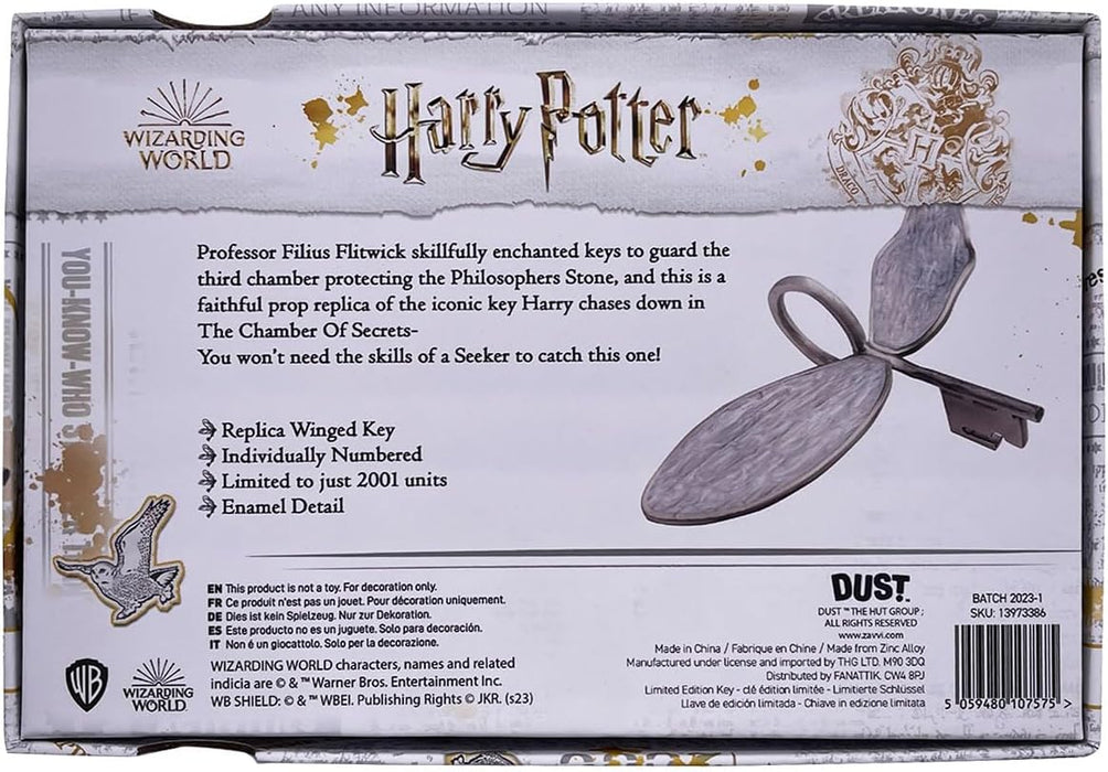 Harry Potter Replica Professor Flitwick Limited Edition Winged Key