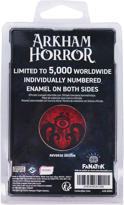 Arkham Horror Limited Edition Clues & Doom Collectible Coin