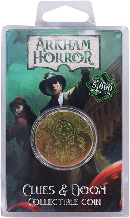 Arkham Horror Limited Edition Clues & Doom Collectible Coin