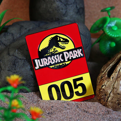 Jurassic Park Limited Edition 30th Anniversary Replica Vehicle I.D Ingot